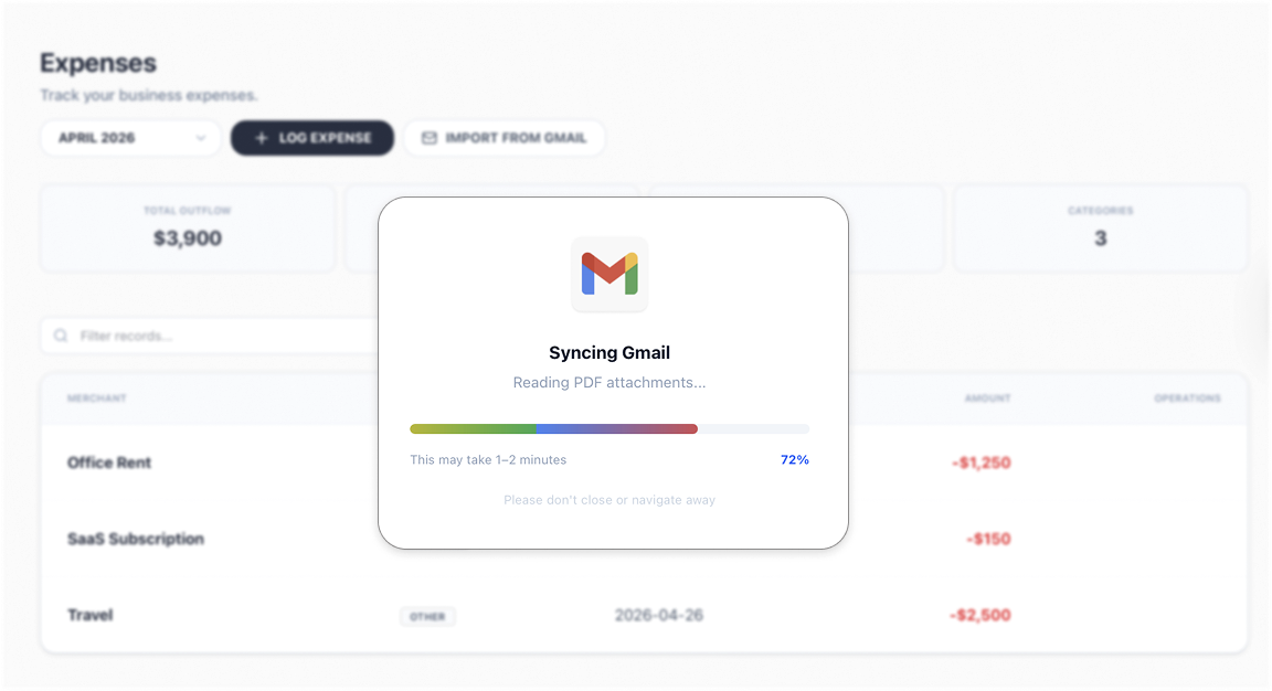 Gmail Agent Interface